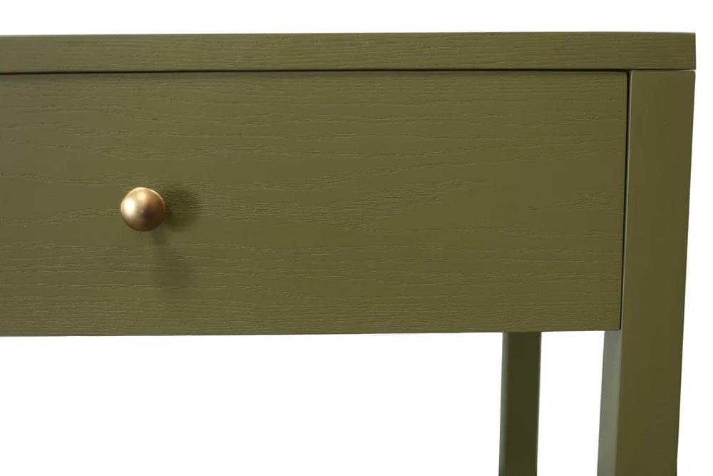 Alpine Furniture - Avery Writing Desk, Olive Green - 2478GRN-65 veiw 5