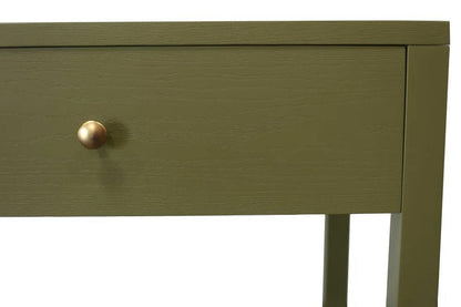 Alpine Furniture - Avery Writing Desk, Olive Green - 2478GRN-65 veiw 5