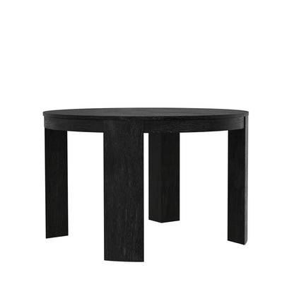 Alpine Furniture - Carter 48in Round Extension Dining Table, Black - 5979BLK-25 veiw 5