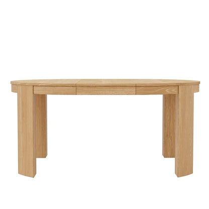 Alpine Furniture - Carter 48in Round Extension Dining Table, Natural - 5979NAT-25 veiw 1
