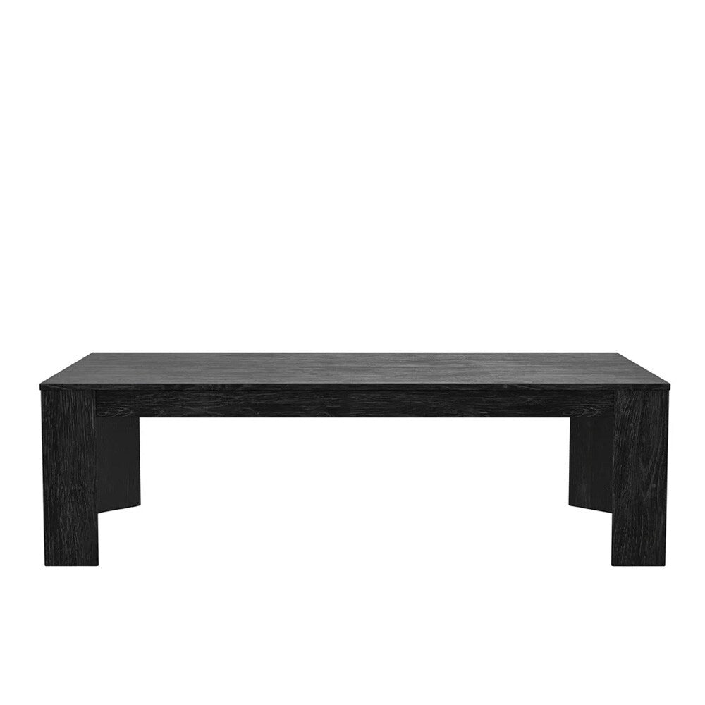 Alpine Furniture - Carter Rectangular Coffee Table, Black - 5979BLK-61 veiw 2