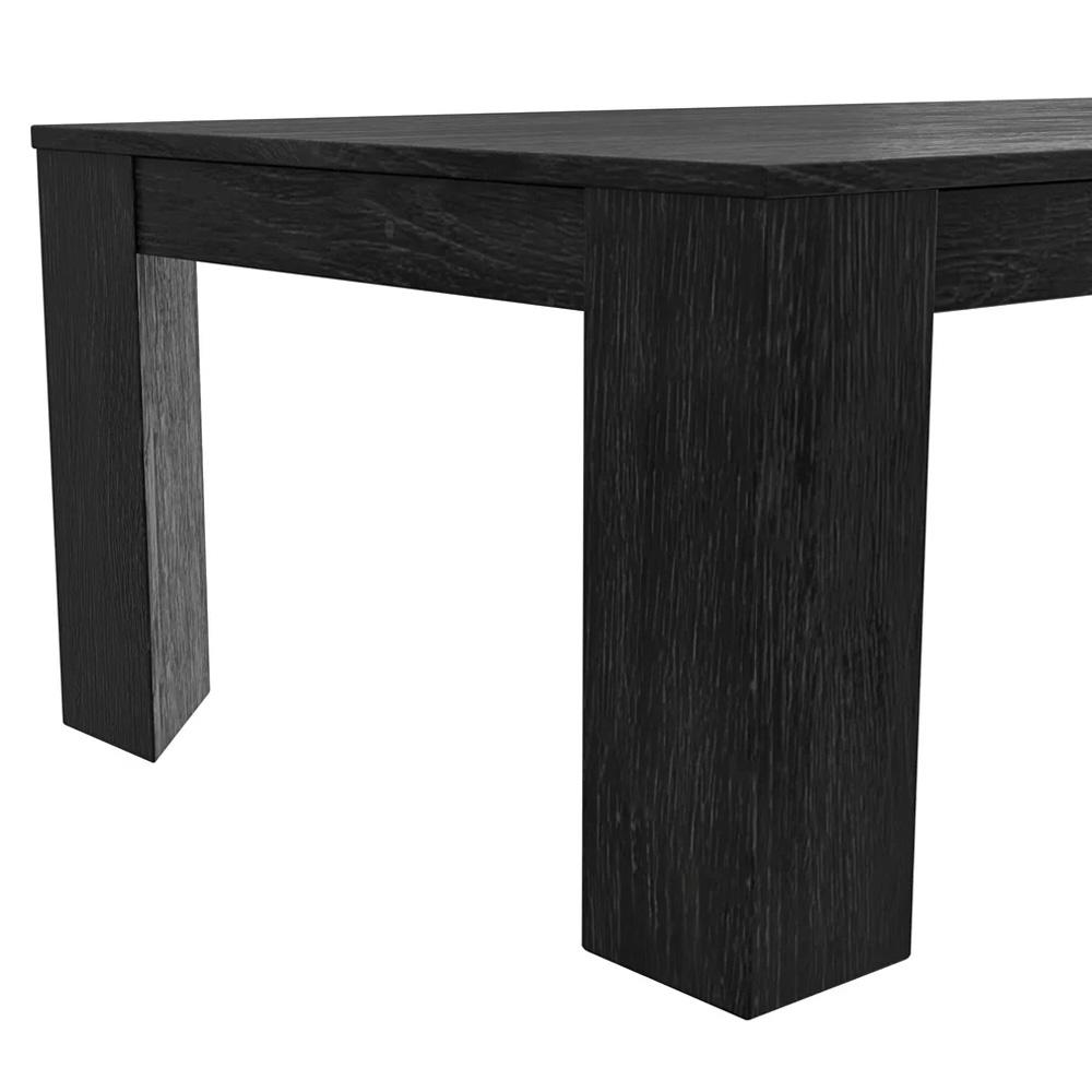 Alpine Furniture - Carter Rectangular Coffee Table, Black - 5979BLK-61 veiw 5