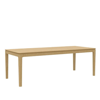 Alpine Furniture - Cove Rectangular Extension Dining Table, Light Oak - 3859OAK-90 veiw 1