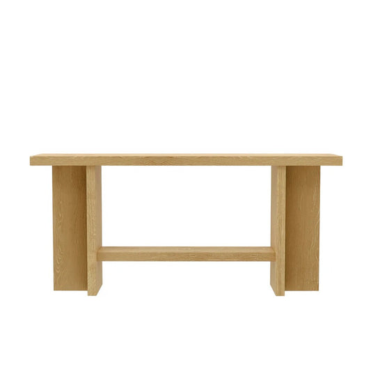 Alpine Furniture - Donte Console Table, Natural - 6798NAT-63 veiw 2