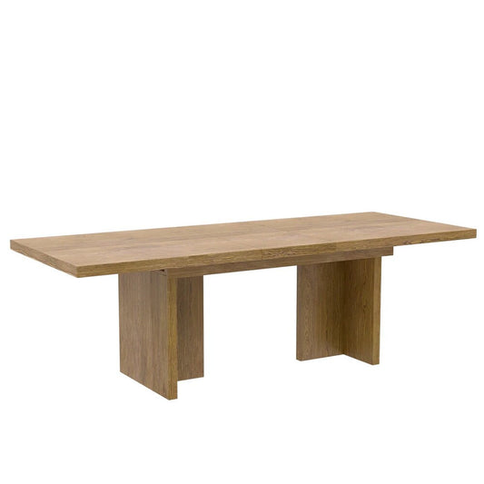 Alpine Furniture - Donte Self Storage Extension Dining Table, Oak - 6798OAK-01 veiw 1