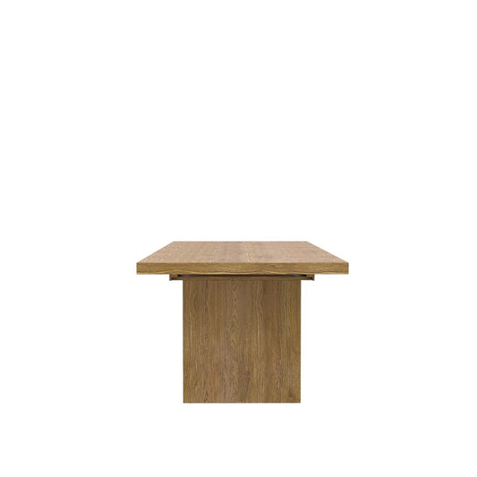 Alpine Furniture - Donte Self Storage Extension Dining Table, Oak - 6798OAK-01 veiw 2