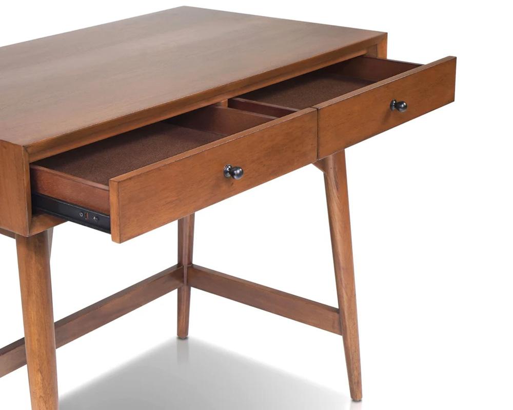 Alpine Furniture - Flynn Mini Desk, Chestnut - 966-95 veiw 5