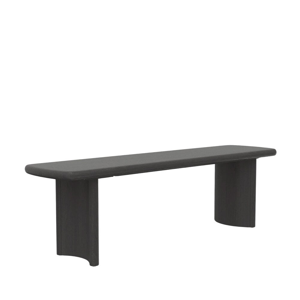 Alpine Furniture - Gabrielle Bench, Black - 4225BLK-03 veiw 1