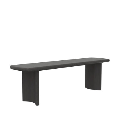Alpine Furniture - Gabrielle Bench, Black - 4225BLK-03 veiw 1