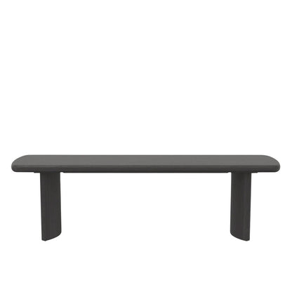 Alpine Furniture - Gabrielle Bench, Black - 4225BLK-03 veiw 2