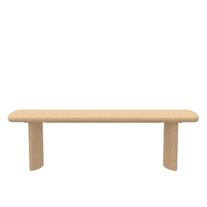 Alpine Furniture - Gabrielle Bench, Light Oak - 4225-03 veiw 2