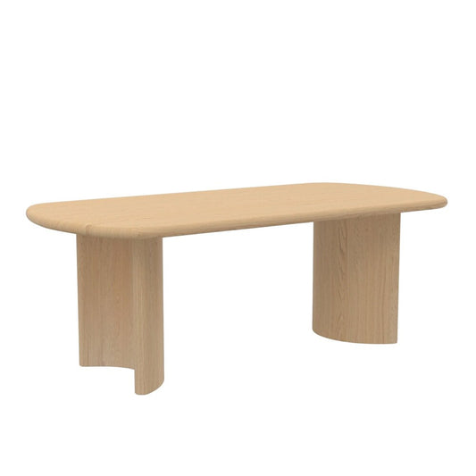 Alpine Furniture - Gabrielle Dining Table, Light Oak - 4225-01 veiw 1