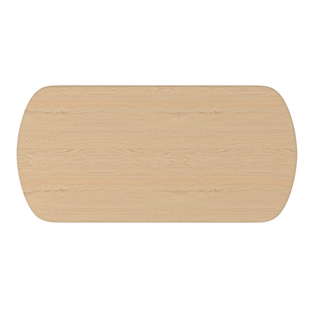 Alpine Furniture - Gabrielle Dining Table, Light Oak - 4225-01 veiw 4