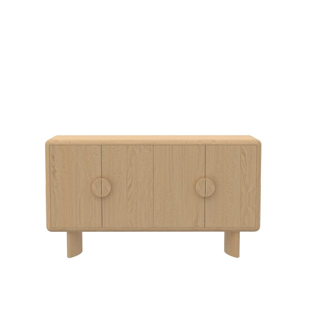 Alpine Furniture - Gabrielle Sideboard, Light Oak - 4225-06 veiw 2