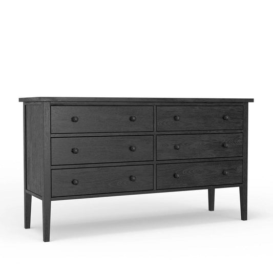 Alpine Furniture - Palmer Dresser, Black - 2311BLK-03 veiw 1