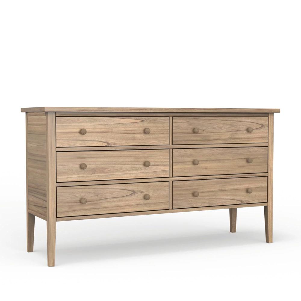 Alpine Furniture - Palmer Dresser, Natural - 2311-03 veiw 1