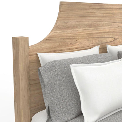 Alpine Furniture - Palmer Queen Bed, Natural - 2311-Q veiw 9