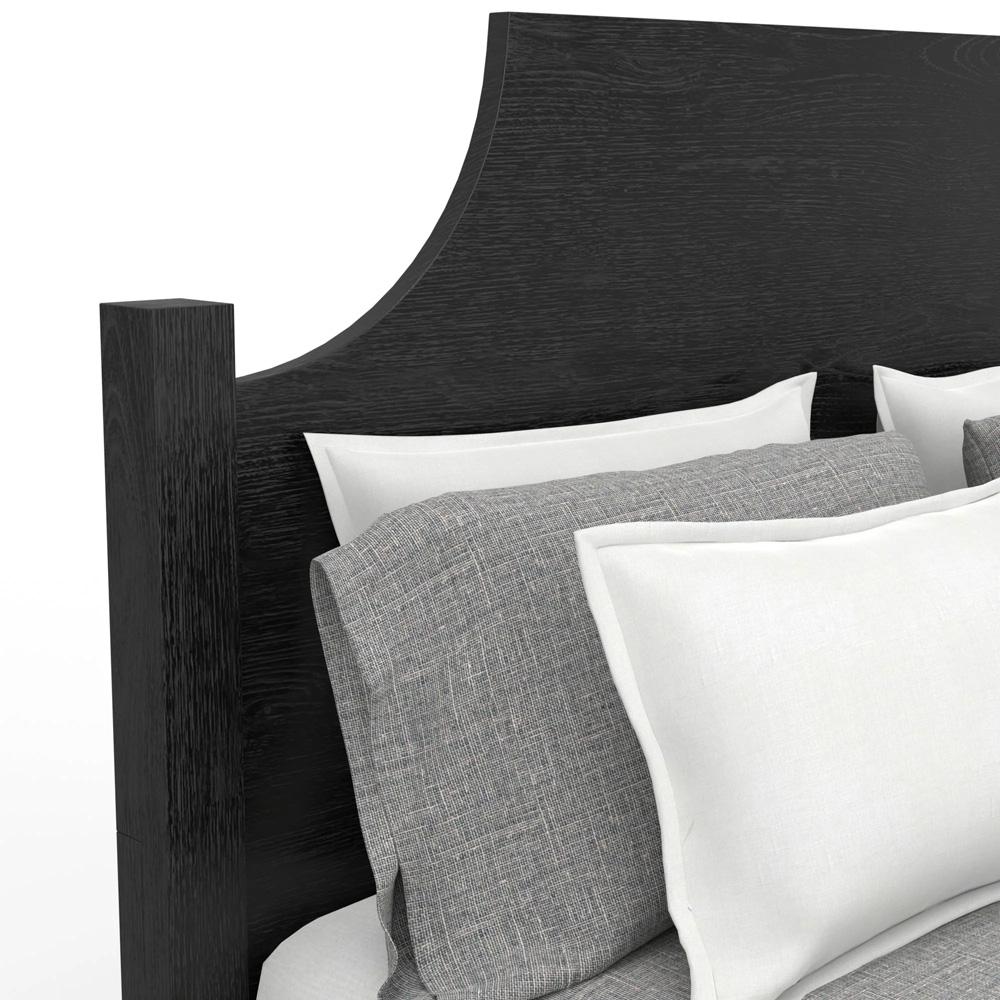 Alpine Furniture - Palmer Standard King Bed, Black - 2311BLK-EK veiw 9