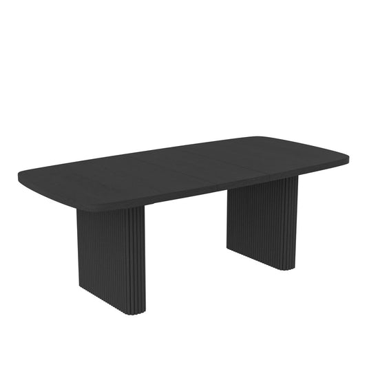 Alpine Furniture - Reba Rectangular Dining Table, Black - 5868BLK-01 veiw 1