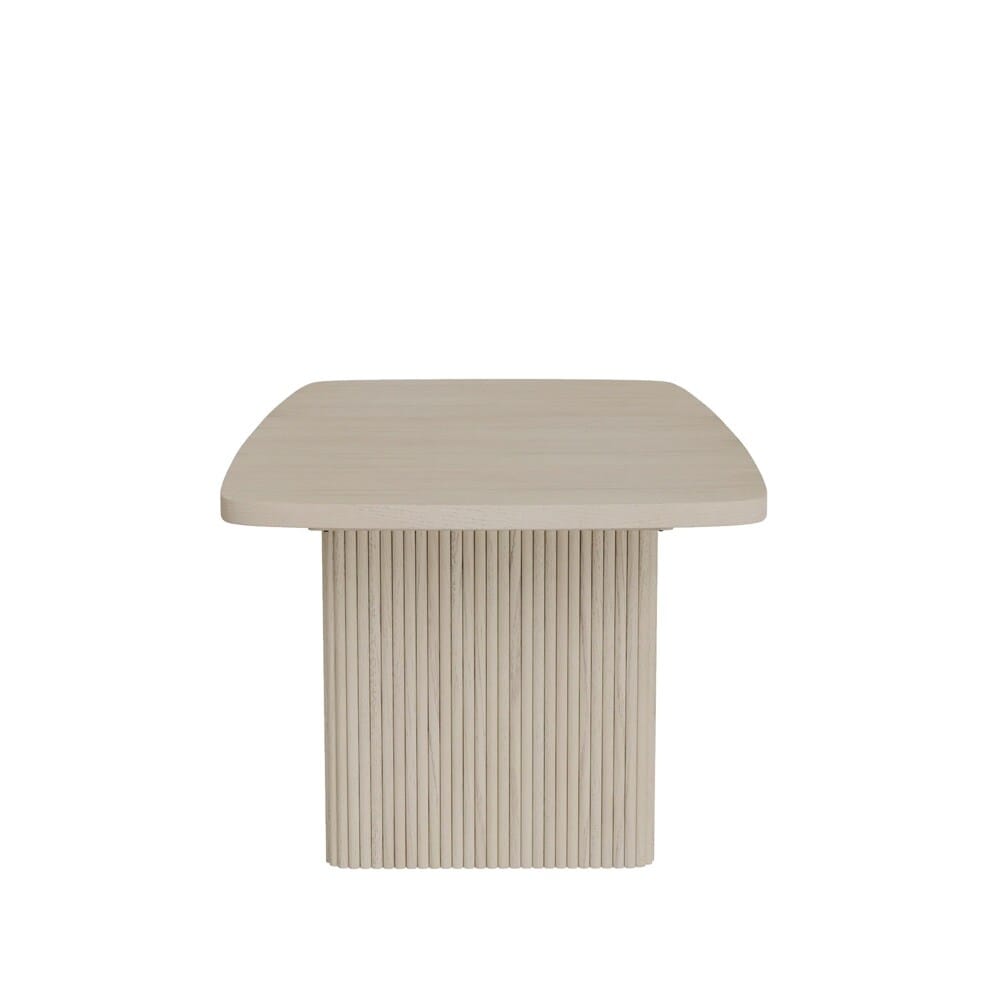 Alpine Furniture - Reba Rectangular Dining Table, White Wash - 5868W-01 veiw 3