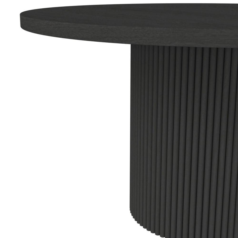 Alpine Furniture - Reba Round Dining Table, Black - 5868BLK-25 veiw 3