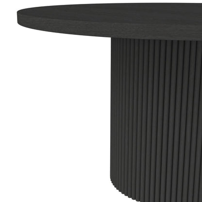 Alpine Furniture - Reba Round Dining Table, Black - 5868BLK-25 veiw 3