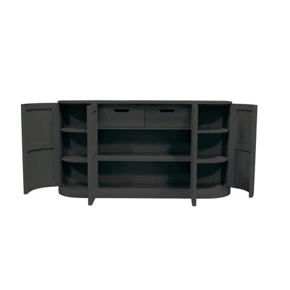 Alpine Furniture - Reba Sideboard, Black - 5868BLK-06 veiw 5
