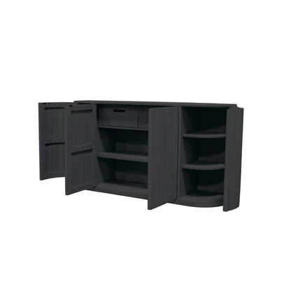 Alpine Furniture - Reba Sideboard, Black - 5868BLK-06 veiw 6