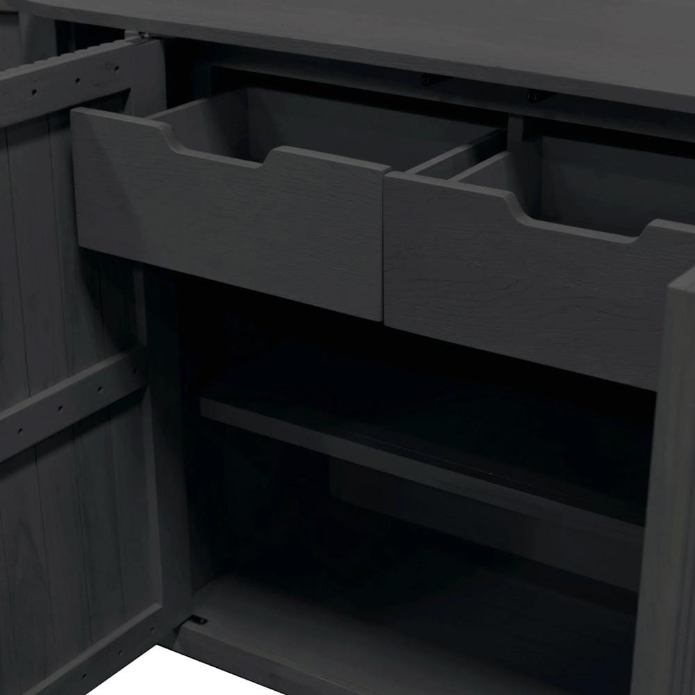 Alpine Furniture - Reba Sideboard, Black - 5868BLK-06 veiw 7