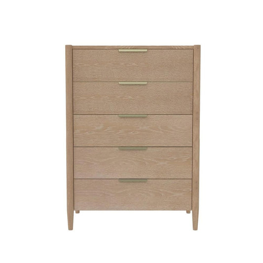 Alpine Furniture - Sinclair Chest, Natural - 3458NAT-05 veiw 2