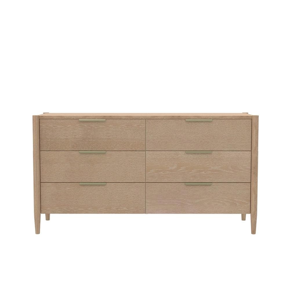Alpine Furniture - Sinclair Dresser, Natural - 3458NAT-03 veiw 2