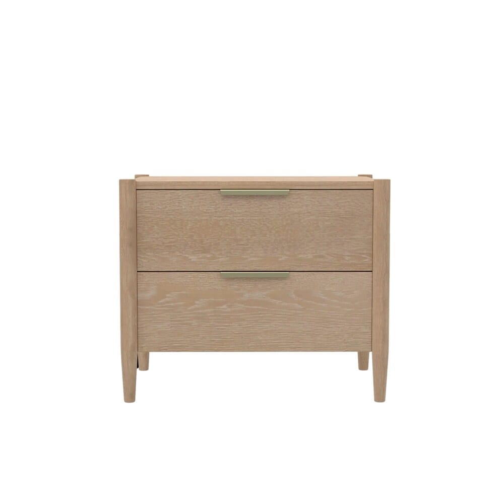 Alpine Furniture - Sinclair Nightstand, Natural - 3458NAT-02 veiw 2