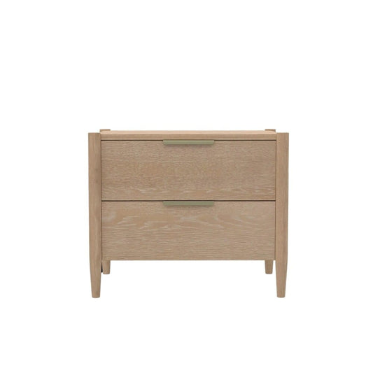 Alpine Furniture - Sinclair Nightstand, Natural - 3458NAT-02 veiw 2