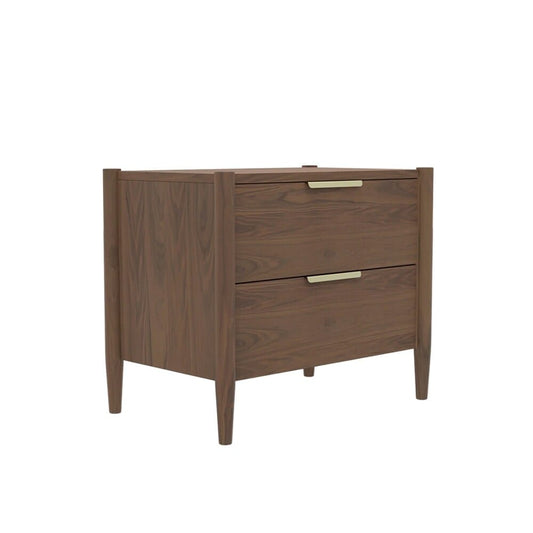 Alpine Furniture - Sinclair Nightstand, Walnut - 3458WAL-02 veiw 1