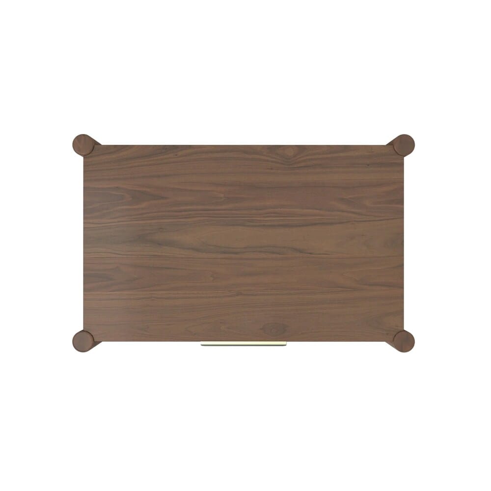 Alpine Furniture - Sinclair Nightstand, Walnut - 3458WAL-02 veiw 5