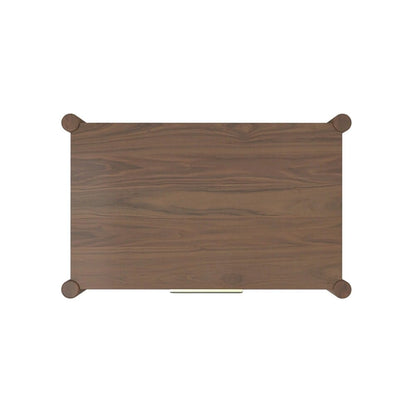 Alpine Furniture - Sinclair Nightstand, Walnut - 3458WAL-02 veiw 5