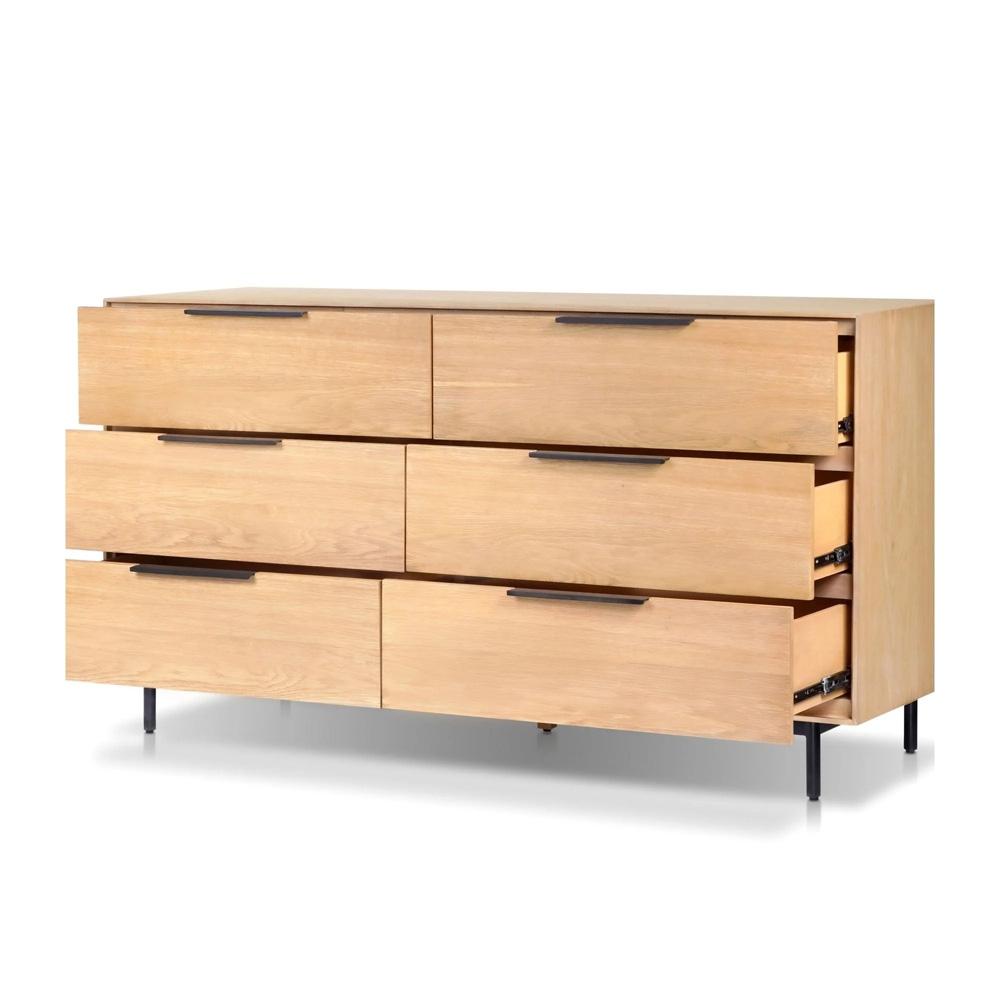 Origins by Alpine - Akira Dresser, Light Oak - 2400-03 veiw 3