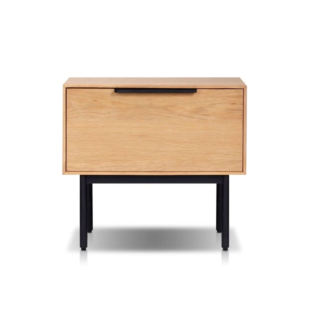 Origins by Alpine - Akira Nightstand, Light Oak - 2400-02 veiw 2