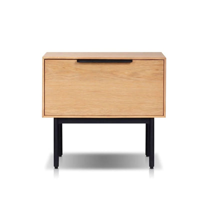 Origins by Alpine - Akira Nightstand, Light Oak - 2400-02 veiw 2
