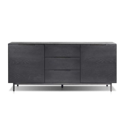 Origins by Alpine - Akira Sideboard, Black - 2400BLK-64 veiw 2