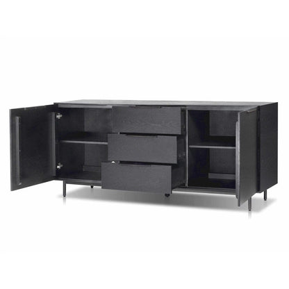 Origins by Alpine - Akira Sideboard, Black - 2400BLK-64 veiw 3