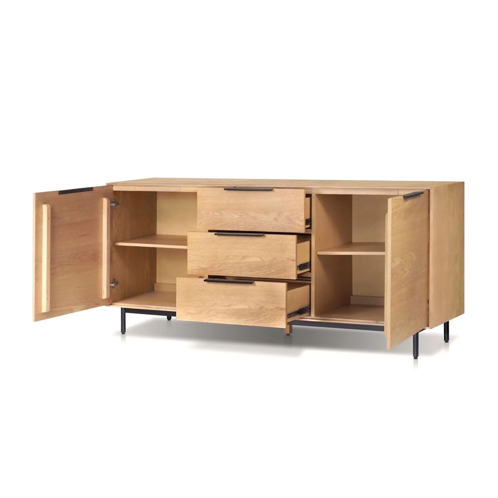 Origins by Alpine - Akira Sideboard, Light Oak - 2400-64 veiw 3