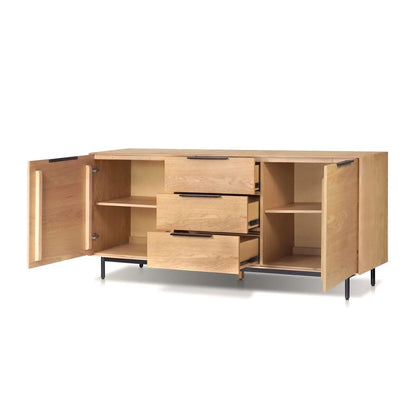 Origins by Alpine - Akira Sideboard, Light Oak - 2400-64 veiw 3