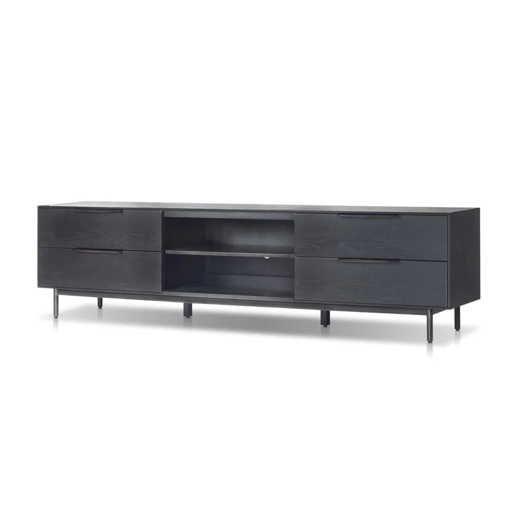 Origins by Alpine - Akira TV Console, Black - 2400BLK-10 veiw 1