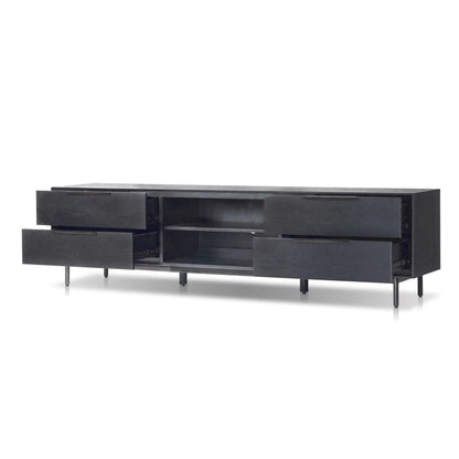Origins by Alpine - Akira TV Console, Black - 2400BLK-10 veiw 3