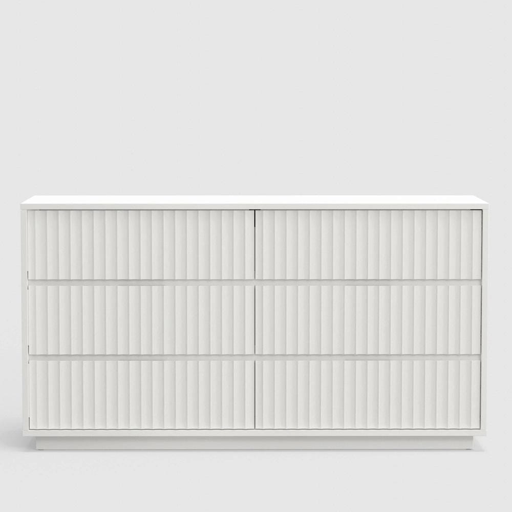 Origins by Alpine - Blanca Dresser, White - 8500-03 veiw 2