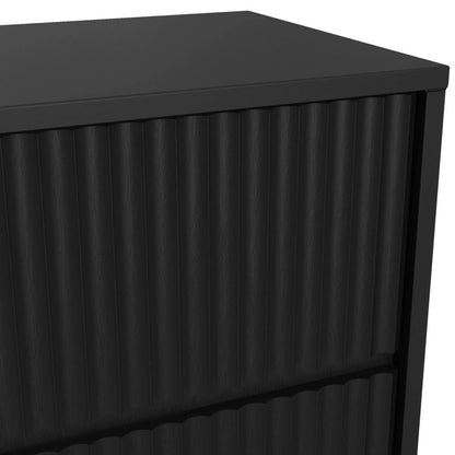 Origins by Alpine - Blanca Nightstand, Black - 8500BLK-02 veiw 4