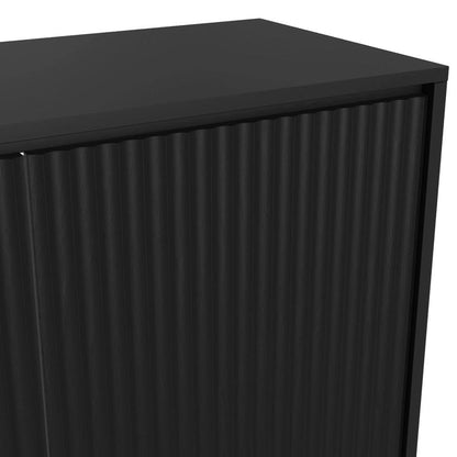 Origins by Alpine - Blanca Sideboard, Black - 8500BLK-64 veiw 4