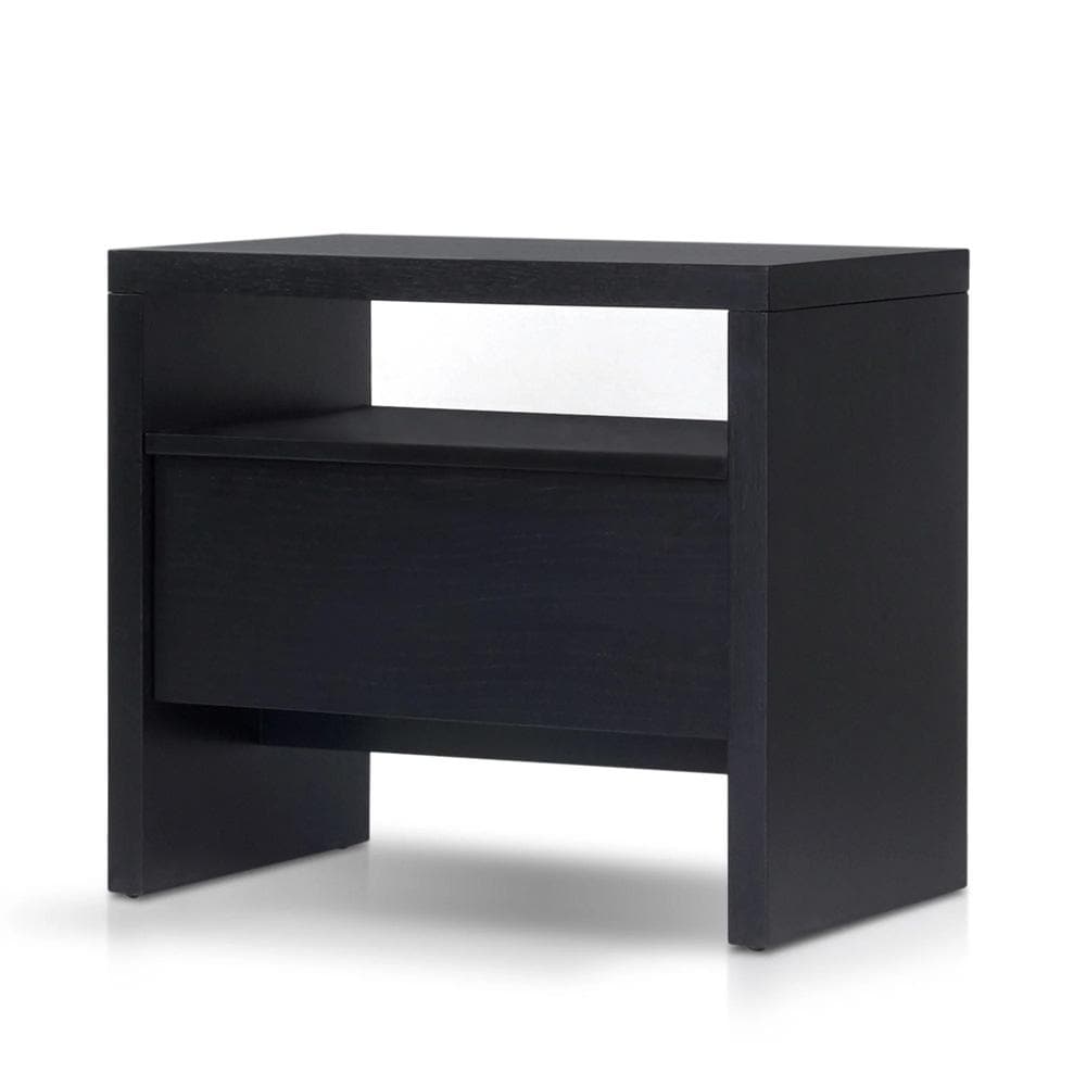 Origins by Alpine - Flo Nightstand, Black - 8700BLK-02 veiw 1