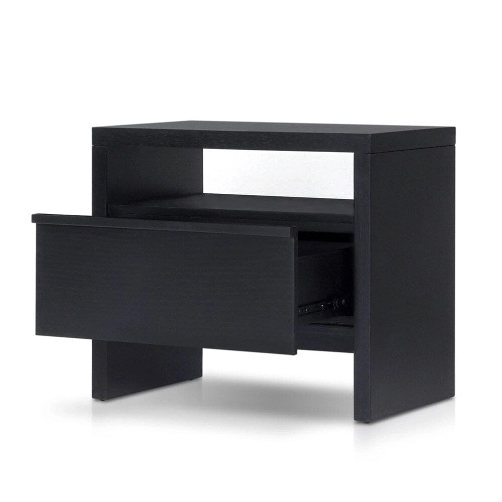 Origins by Alpine - Flo Nightstand, Black - 8700BLK-02 veiw 3